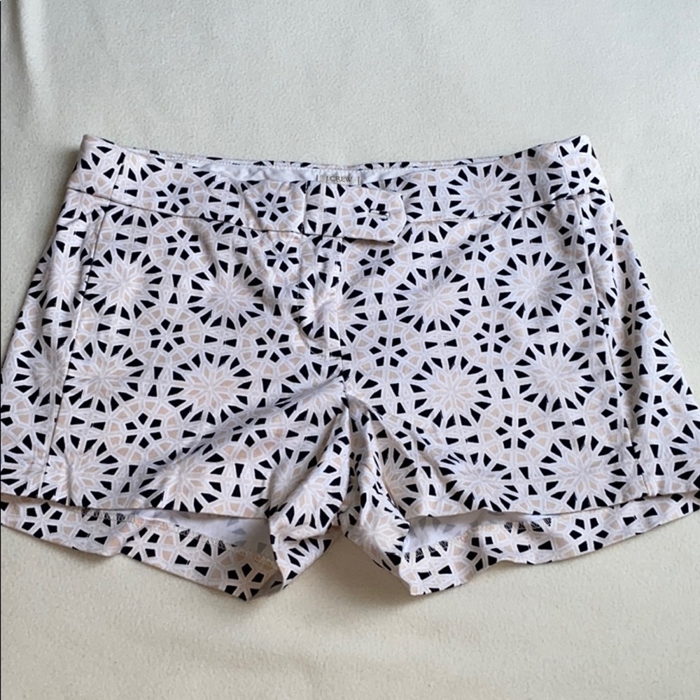 J crew patterned shorts